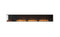 Ecosmart Fire Flex 140LC.BXL Left Corner Fireplace Insert - Black Finish / Stainless Steel Burner - ESF.FX.140LC.BXL